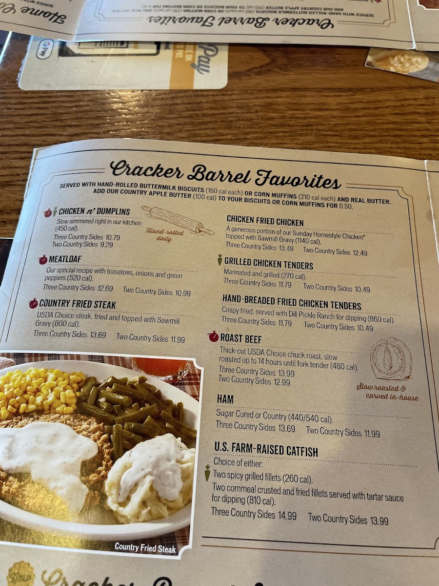 Cracker Barrel Old Country Store Menu-2